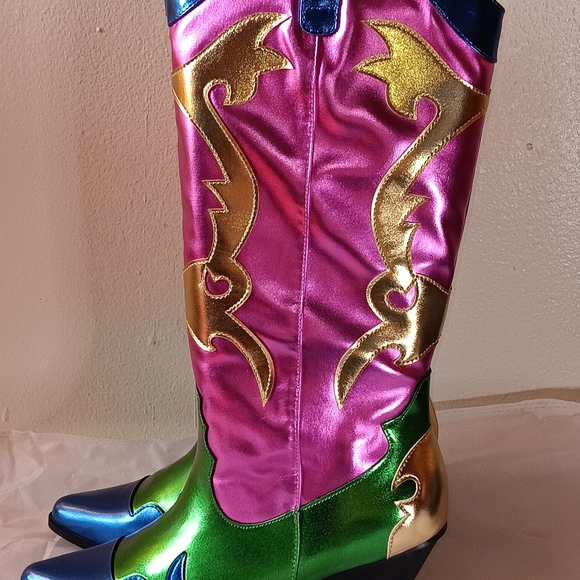 Colorful Women's Boots - Picture 2 of 9